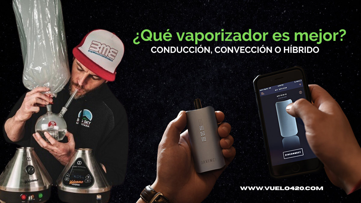 Vaporizador de Conducción, Convección o Híbrido: ¿Cuál te Conviene?