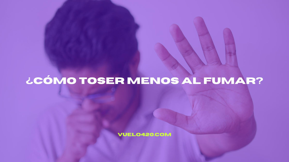 ¿Cómo toser menos al fumar marihuana?