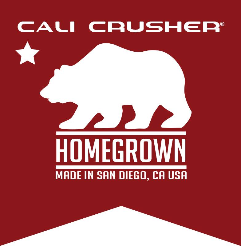 Grinder Cali Crusher Homegrown hechos en San Diego California, USA
