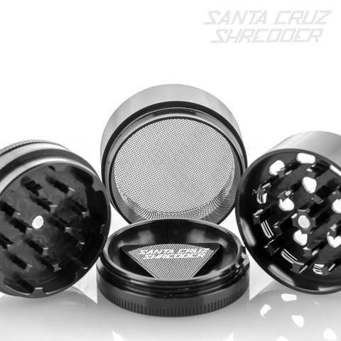 Grinder o Molinillo de Santa Cruz para hierbas secas (cannabis) de 4 piezas