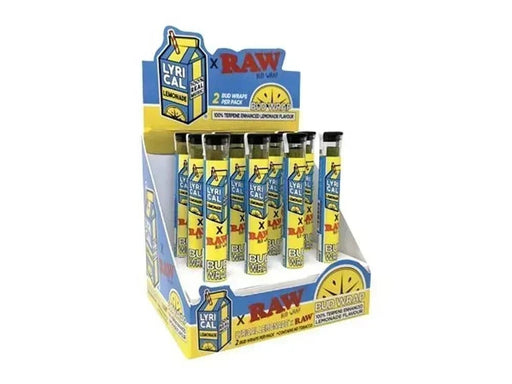 Bud Wrap RAW x Lyrical Lemonade Caja 12 – Vuelo 420 Smoke Shop México