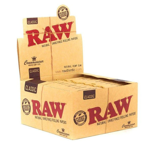 Papeles RAW Connoisseur KS Slim + Filtros – Classic – Vuelo 420 Smoke Shop México
