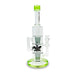 Bong aLeaf Double Ripple 14.6" – Verde – Vuelo 420 Smoke Shop México