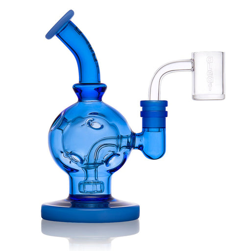 Rig aLeaf Fab Sphere 7" para Wax – Azul – Vuelo 420 Smoke Shop México