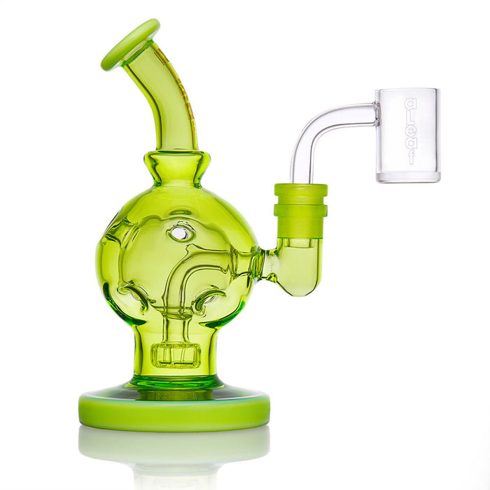 Rig aLeaf Fab Sphere 7" para Wax – Verde – Vuelo 420 Smoke Shop México