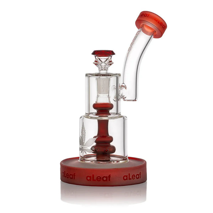 Bong aLeaf Interstellar 8" – Rojo – Vuelo 420 Smoke Shop México