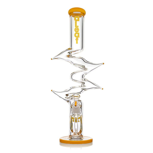Bong aLeaf Winding 18" – Amarillo – Vuelo 420 Smoke Shop México