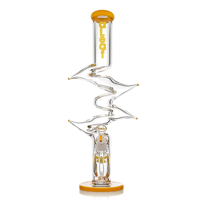 Bong aLeaf Winding 18" – Amarillo – Vuelo 420 Smoke Shop México