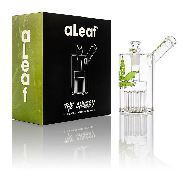 Bubbler aLeaf The Chubby 8" de Vidrio