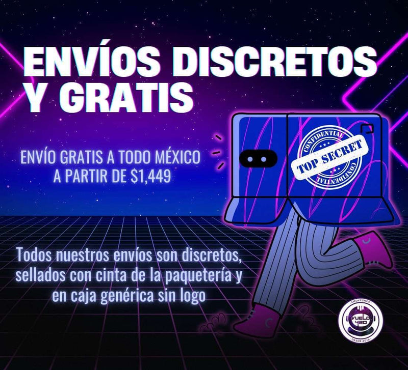 Envíos gratis y discretos a todo México la Smoke Shop Vuelo 420