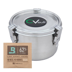 CVault es un contenedor a prueba de olor (smell proof) para mantener sus hierbas en óptimas condiciones