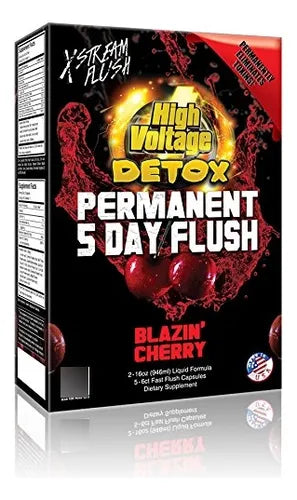 Jugo Detox High Voltage 5 Días 946 ml – Cereza – Vuelo 420 Smoke Shop México