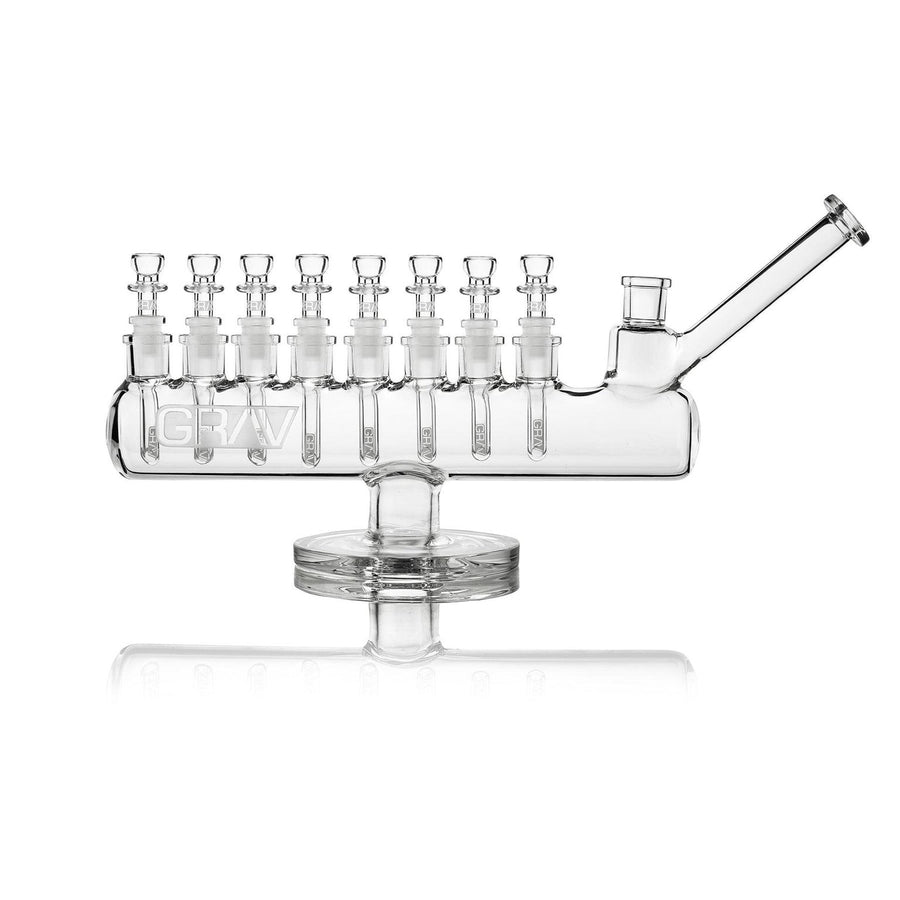 Grav Labs Menorah Vidrio Resistente Borosilicato Cientifico Bong Bubbler Vuelo 420 Smoke Shop Monterrey Mexico