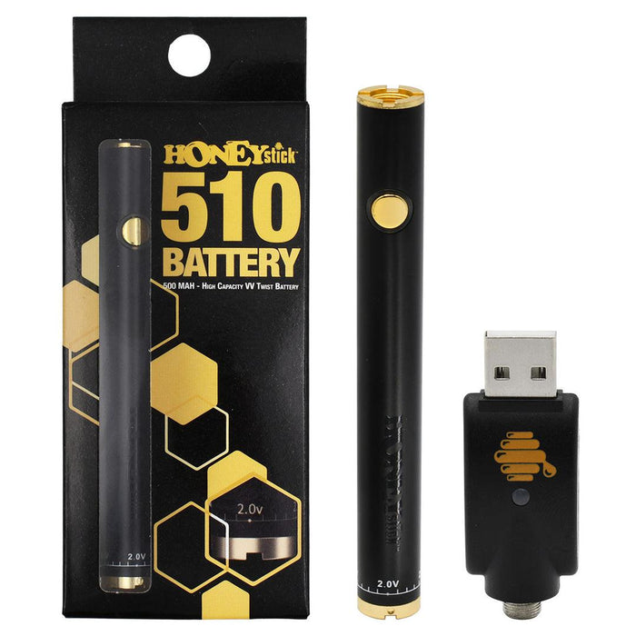 Honeystick 510 Vape Pen es una batería 510 o vaporizador para cartuchos de wax