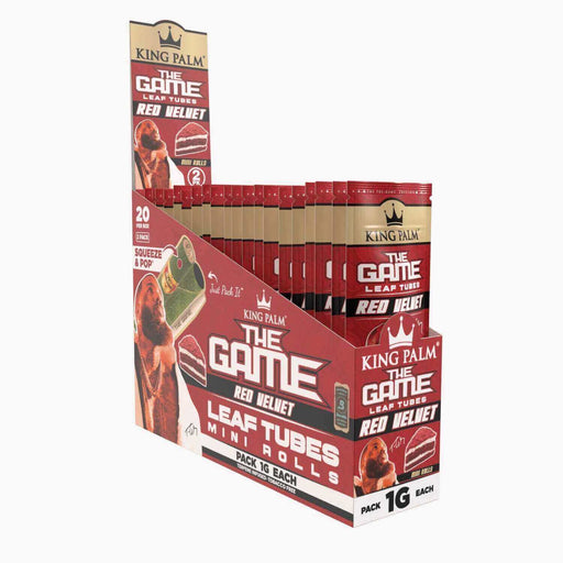 King Palm Leaf Tubes Mini Roll 1g – Caja de 20 (2 Pack)