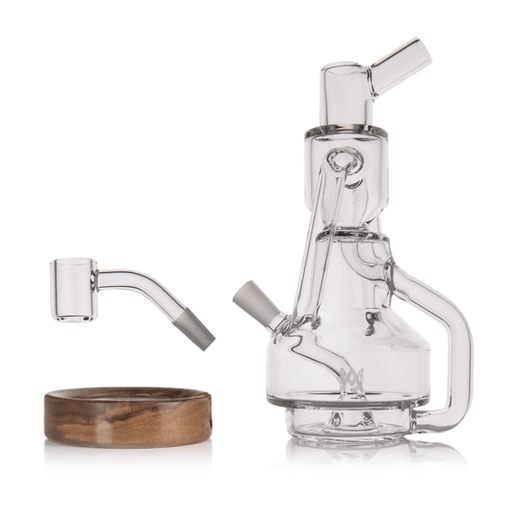 MJ Arsenal Apex - Mini Rig de vidrio Serie Alpine con Doble Recycler