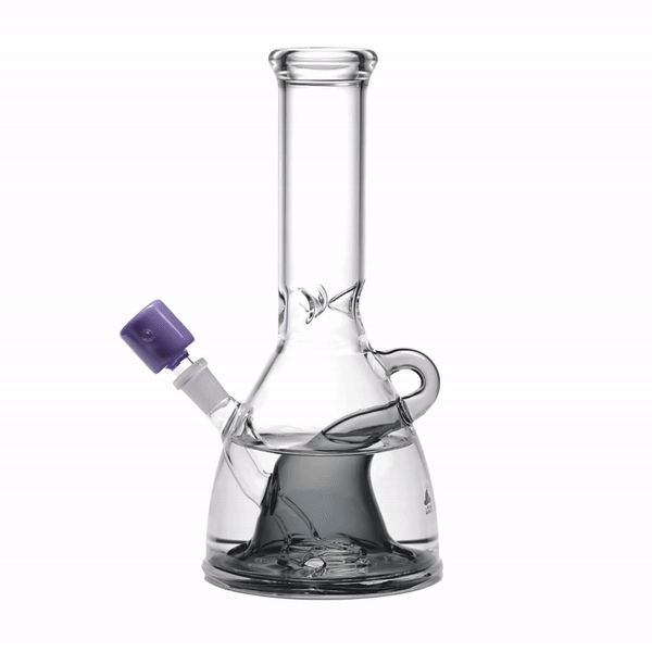 MJ Arsenal x A Good Witch - A Good Bong - 10" Bong con Percolador de Sombrero de Bruja y Ice Catcher