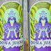 Doña Juana es un Mezcal Artesanal tipo Espadin inficionado con cannabis hecho en Oaxaca
