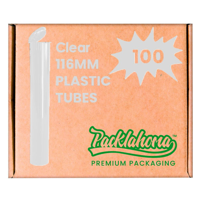 Tubos Herméticos Packlahoma 116mm para Pre-Rolados