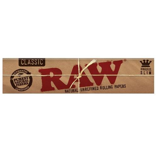 RAW - Kingsize Slim Papeles para Forjar (Tamaño King)-Vuelo 420 Smoke Shop Mexico Monterrey