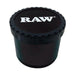 RAW LIFE es un grinder modular para hierbas secas (cannabis) en color negro