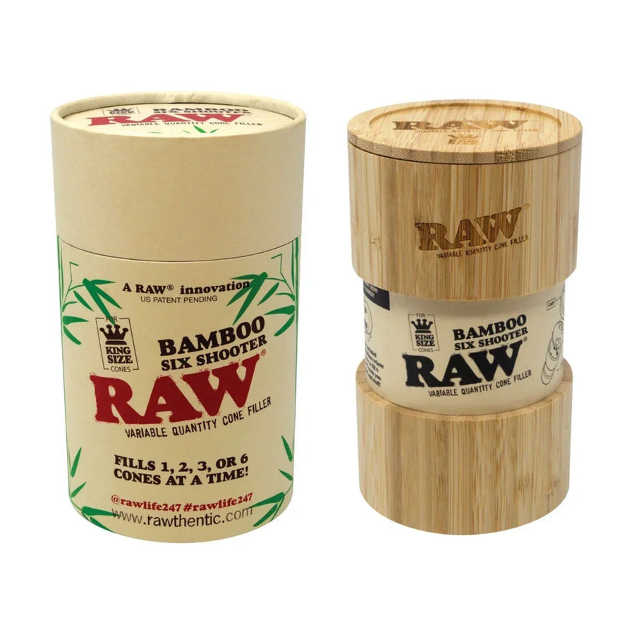 RAW Six Shooter para Rellenar Conos Vuelo 420 Smoke Shop Monterrey Mexico