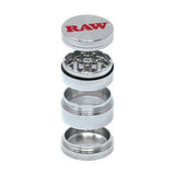 RAW Grinder de Acero Inoxidable 4 pz (50 mm) Vuelo 420 Smoke Shop Monterrey Mexico