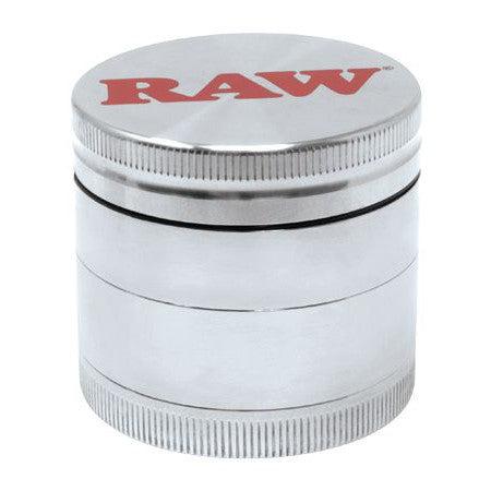 RAW Grinder de Acero Inoxidable 4 pz (50 mm) Vuelo 420 Smoke Shop Monterrey Mexico