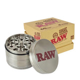 RAW - Grinder de Acero Inoxidable 4 pz (50 mm)