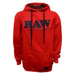 RAW Hoodie Sudadera Roja Algodon Vuelo 420 Smoke Shop Monterrey Mexico