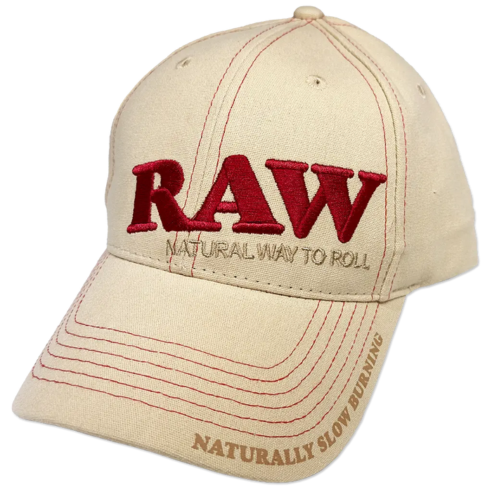 Gorras y Sombreros RAW – Sombrero Poker Tan – Vuelo 420 Smoke Shop México