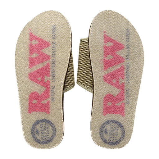 Chanclas de playa con bolsita para porro o Blunt de la marca RAW