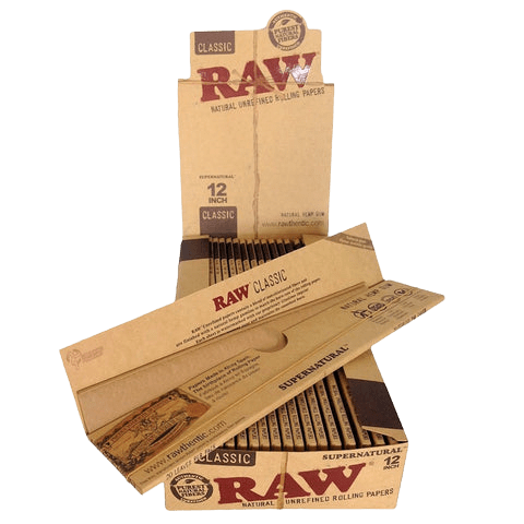 Papeles RAW Supernatural 12" Caja 20 – Vuelo 420 Smoke Shop México