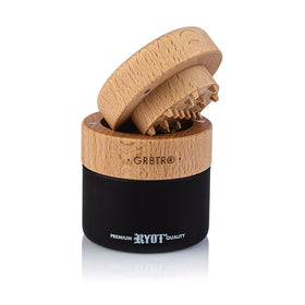 Ryot GR8TR Grinder Molinillo Madera Negro Matte Vuelo 420 Smoke Shop Monterrey Mexico