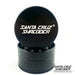Santa Cruz Shredder Grinder o Molinillo grande de 4 piezas color negro