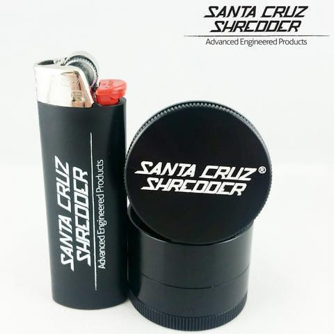 Santa Cruz Shredder Grinder Molinillo Chico 4 piezas Negro Vuelo 420 Smoke Shop Mexico Monterrey