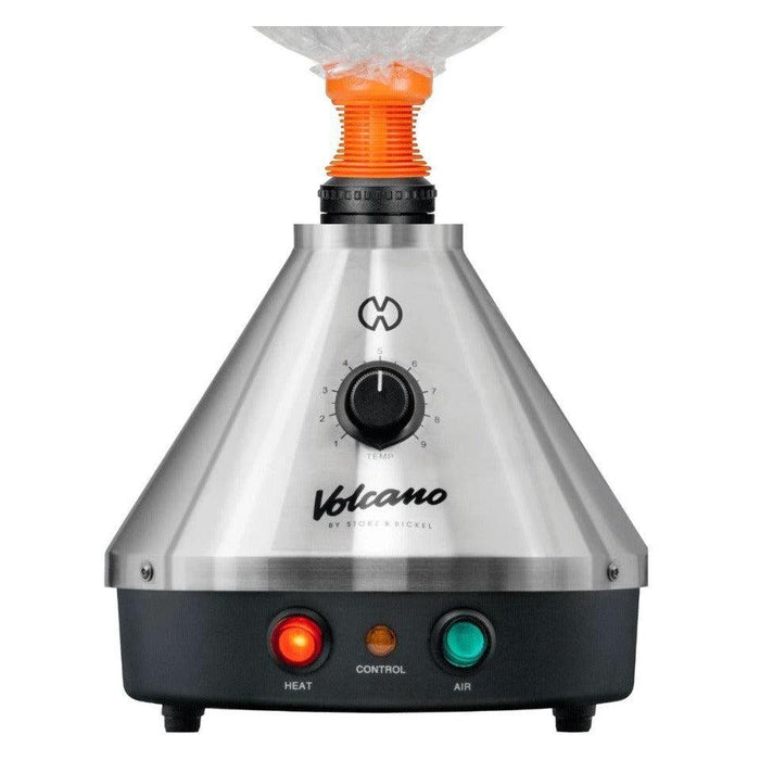 Storz & Bickel Volcano Classic en color Plata es un vaporizador de escritorio para hierbas secas (cannabis)