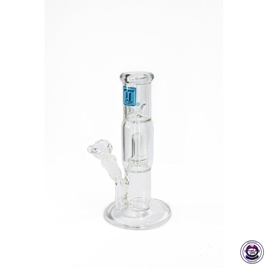 TJ Glass - 08" Bong Recto con Filtro de Regadera (20.32 cm)-Vuelo 420 Smoke Shop Mexico Monterrey