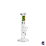 TJ Glass - 12" Bong Recto con Filtro de Regadera (30.5 cm)-Vuelo 420 Smoke Shop Mexico Monterrey