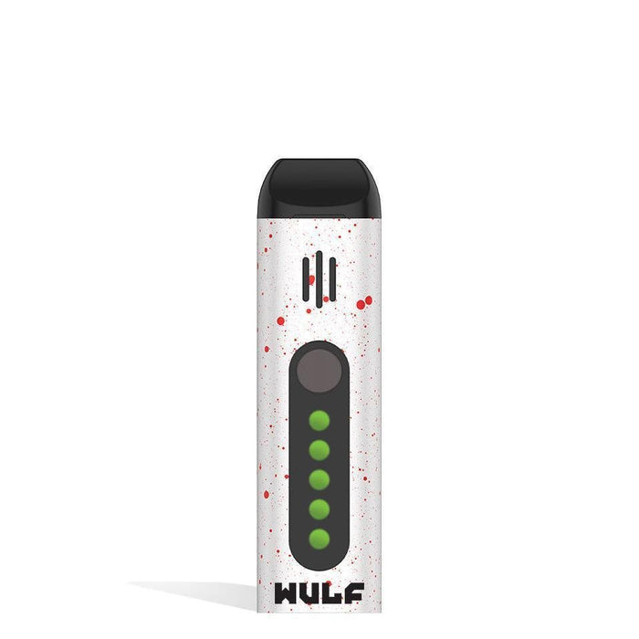 Yocan Wulf Mods Flora color blanco con rojo es un vaporizador herbal (cannabis)