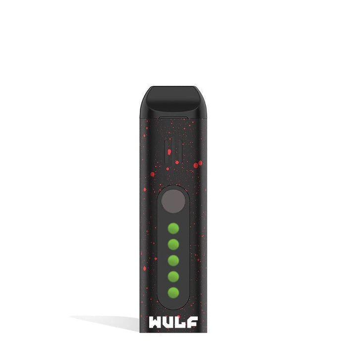 Yocan Wulf Mods Flora color negro con rojo es un vaporizador herbal (cannabis)