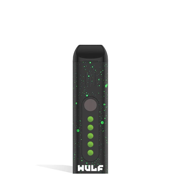 Yocan Wulf Mods Flora color negro con verde es un vaporizador herbal (cannabis)