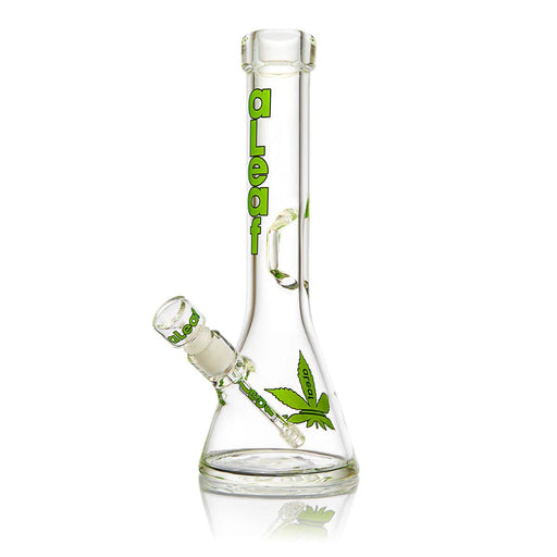 aLeaf Spec Head de 14 pulgadas (35.5 cm) - Bong de vidrio estilo Beaker con Ice Pinch 