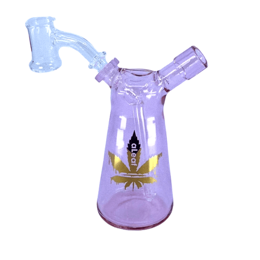 Mini Rig aLeaf The Funnel 4.75" – Rosa – Vuelo 420 Smoke Shop México
