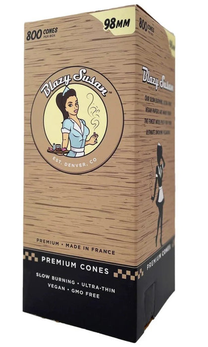 Blazy Susan Conos de 98 mm en caja de 800 piezas para mayoreo