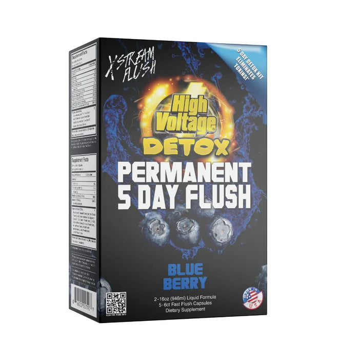 Jugo Detox High Voltage 5 Días 946 ml – Blueberry – Vuelo 420 Smoke Shop México