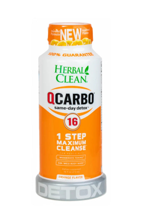 Jugo Detox Q Carbo 16 de 473 ml – Naranja – Vuelo 420 Smoke Shop México