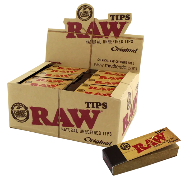 Filtros RAW de Papel para Enrollar (Caja) – Naturales sin Refinar (Caja 50) – Vuelo 420 Smoke Shop México
