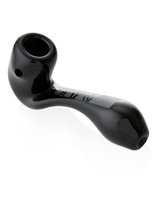 Pipa Grav Labs Mini Sherlock 4" de Vidrio – Negro – Vuelo 420 Smoke Shop México