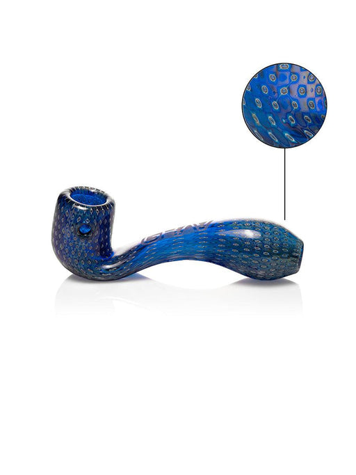 Pipa Grav Labs Mini Sherlock Bubble Trap 4" de Vidrio – Azul – Vuelo 420 Smoke Shop México
